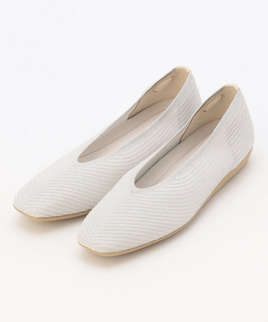 シースルースクエア パンプス