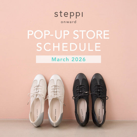 steppi 3月POP UP スケジュール