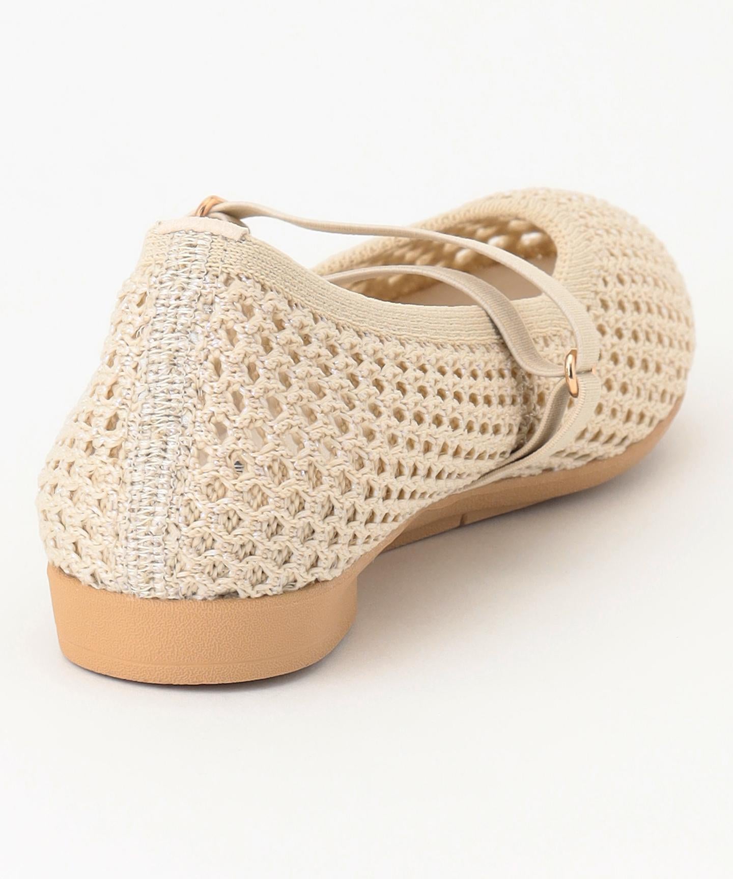 1回使用の美品！Steppi メッシュ バレエパンプス サイズ6 ブラウンラメ メタルパーツ付 ポインテッド パンプス – steppi（ステッピ