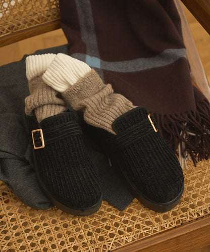 厚底クロッグシューズ