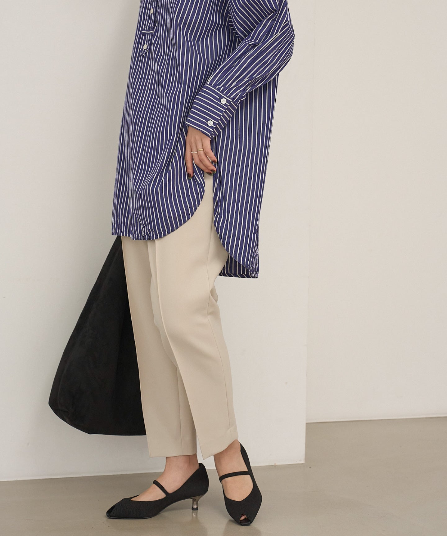 オープントゥ パンプス