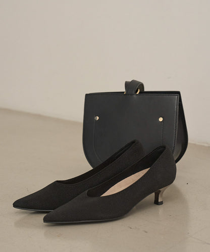 ヒール ポインテッド パンプス