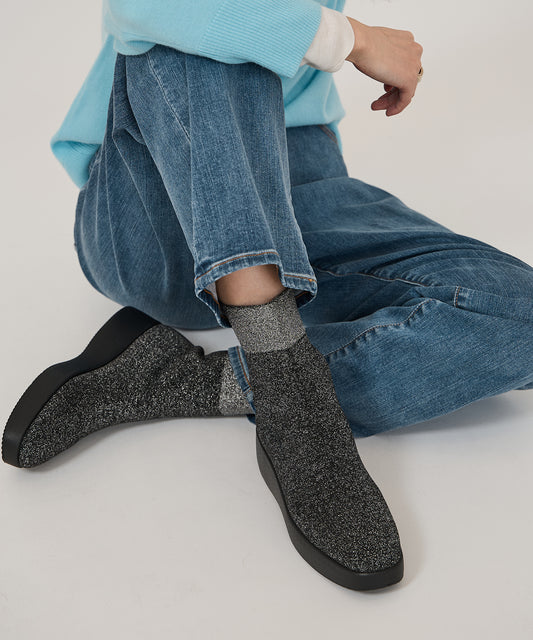 プラットフォーム ストレッチブーツ