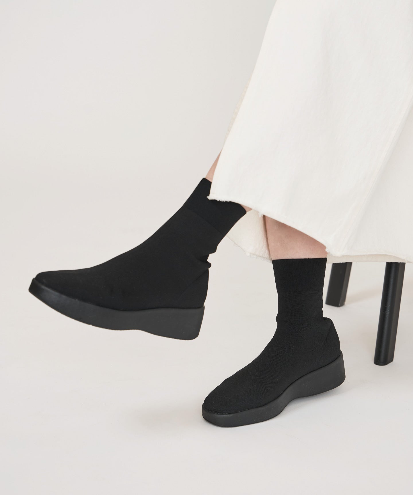 プラットフォーム ストレッチブーツ