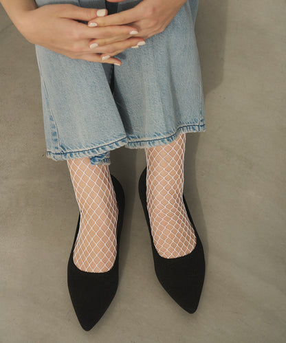 フォルム フィット ポインテッド パンプス