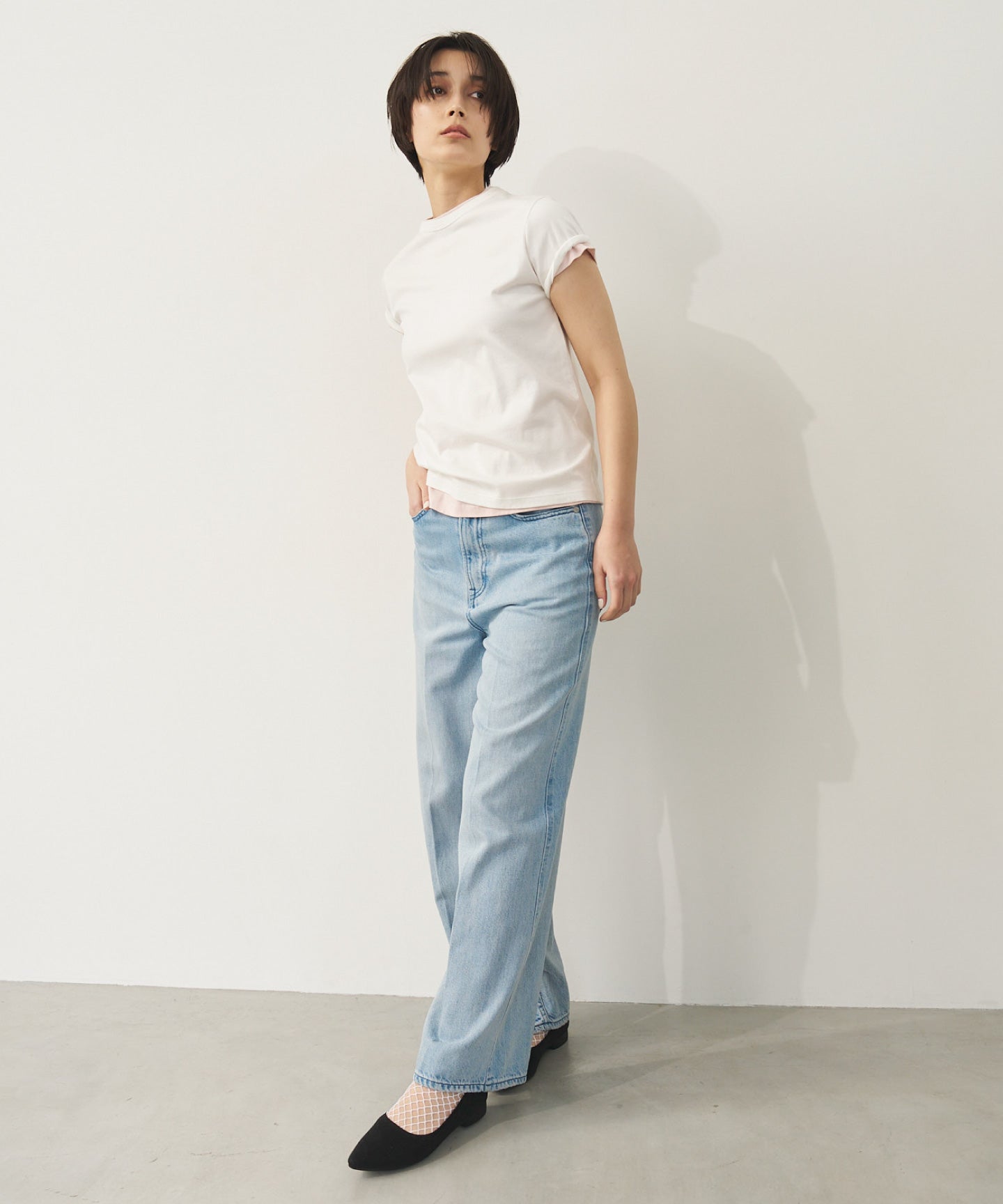フォルム フィット ポインテッド パンプス