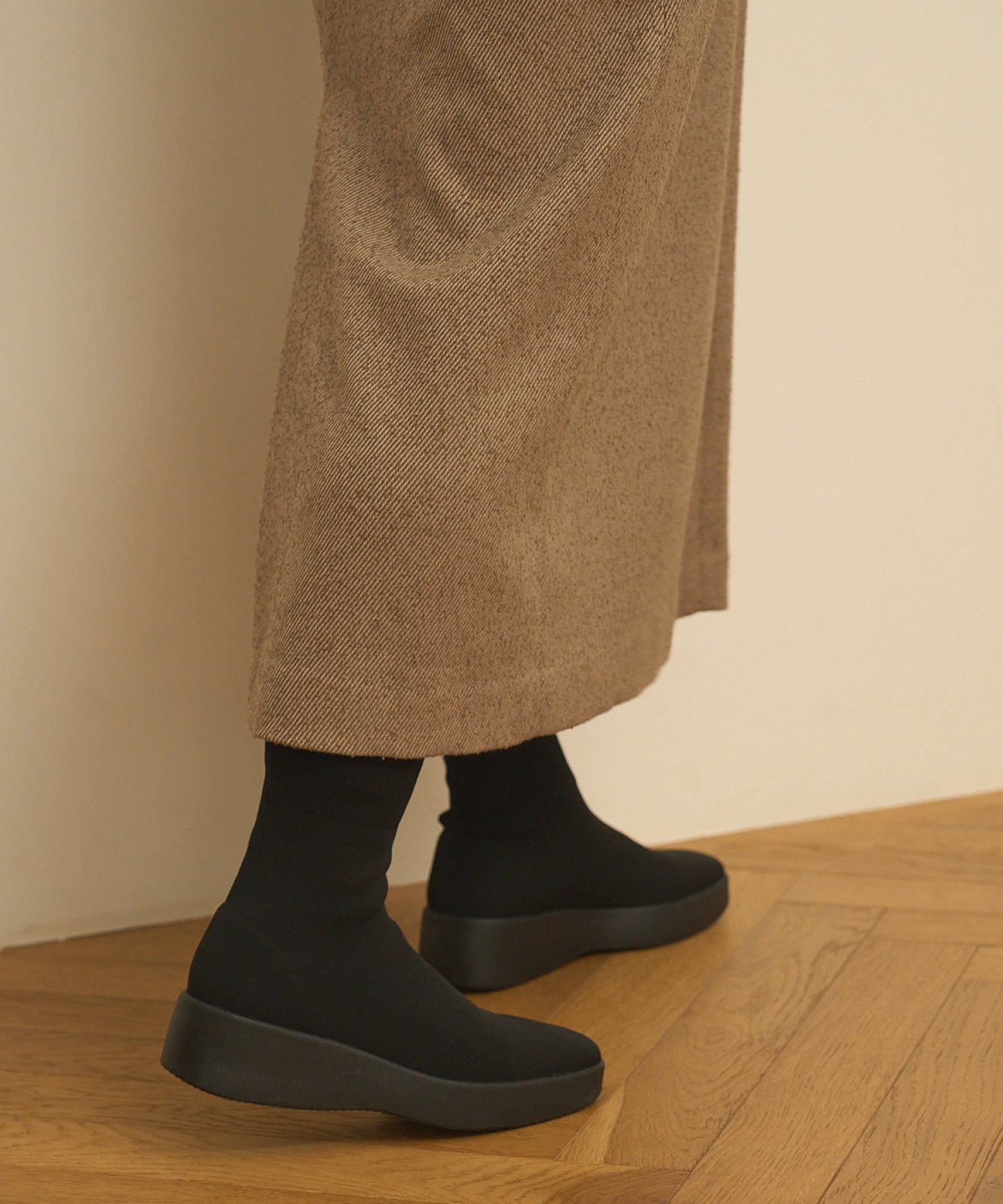 プラットフォーム ストレッチブーツ