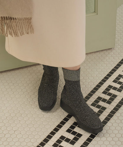 プラットフォーム ストレッチブーツ